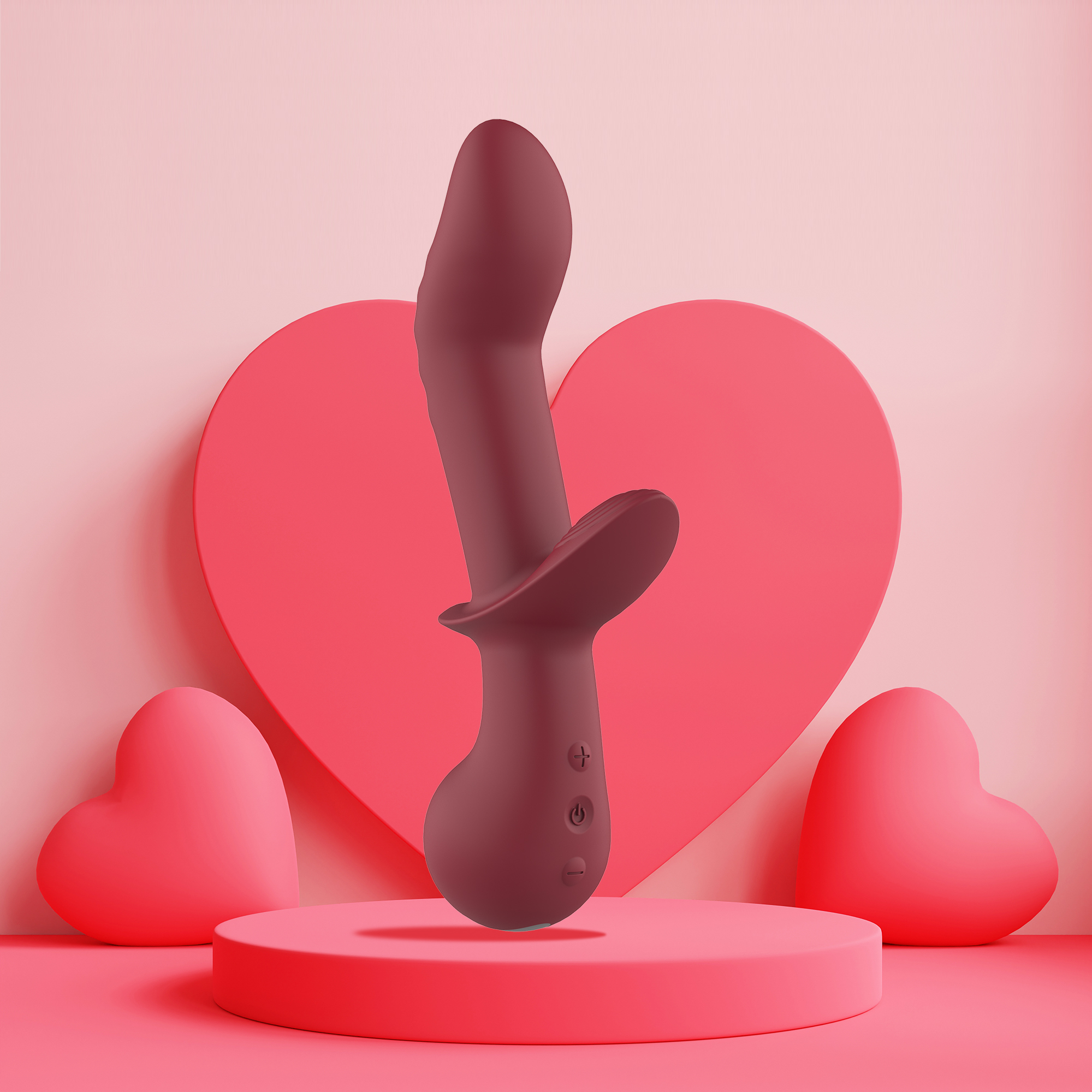 Amour toy cleaner can be used on Amour Flexible G-spot Duo Vibe Loulou